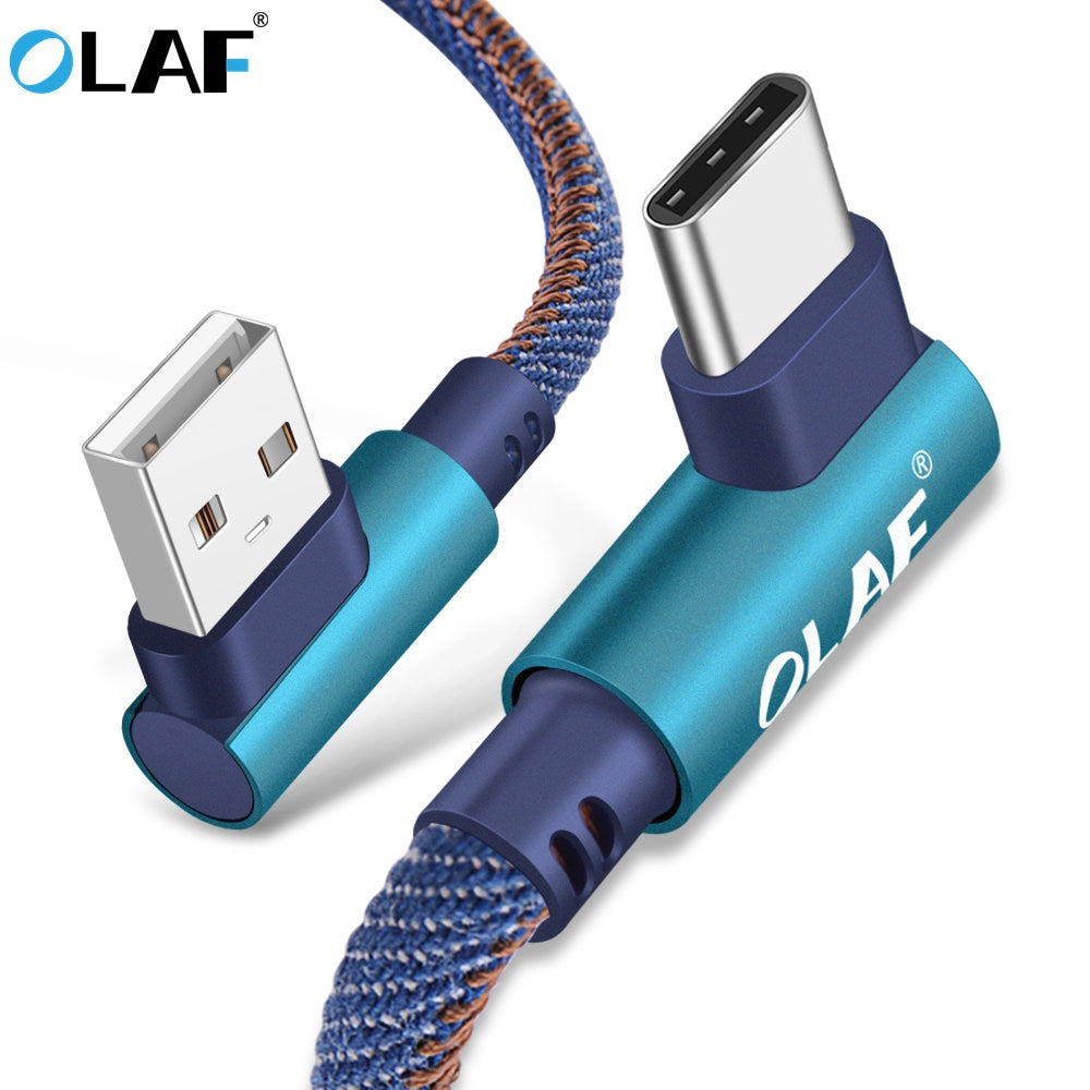 OLAF 2m USB Type C Fast Charging usb For Samsung  Xiaomi