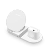 3 In 1 Fast Charging Qi Wireless Charger for Apple Products & Samsung