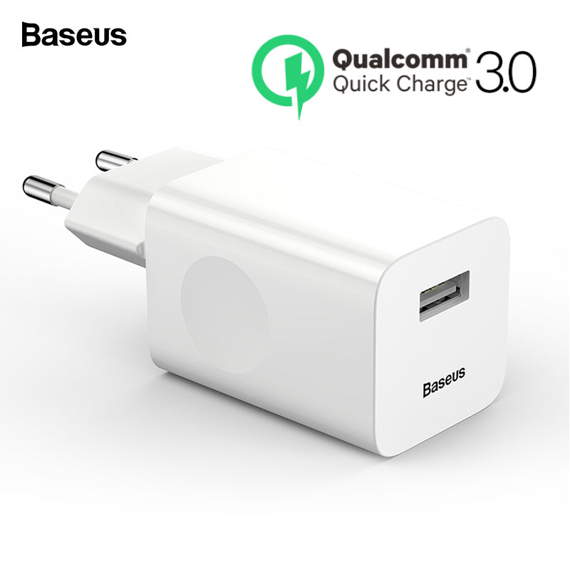 Baseus 24W Quick Charge 3.0 USB IPhone & Xiaomi