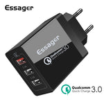 Essager 30W Quick Charge 3.0 Multi USB Charger for IPhone & Samsung
