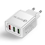 Universal 18 W USB Quick charge 3.0 5V 3A forIPhone & Samsung & Huawei