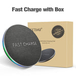 10W Qi Fast Wireless Charger For IPhone & Samsung