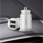 Baseus Mini USB Car Charger For IPhone & Samsung