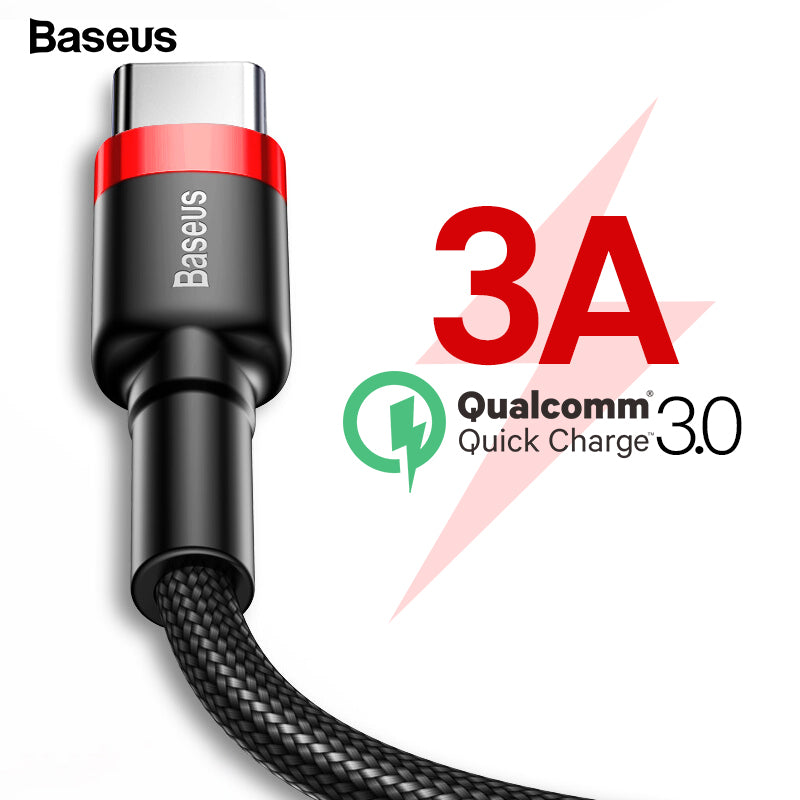 Baseus Fast Charging USB Type C Cable For Samsung&Xiaomi