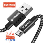 Suntaiho Micro USB Fast Charging Cable for Samsung Huawei Xiaomi LG